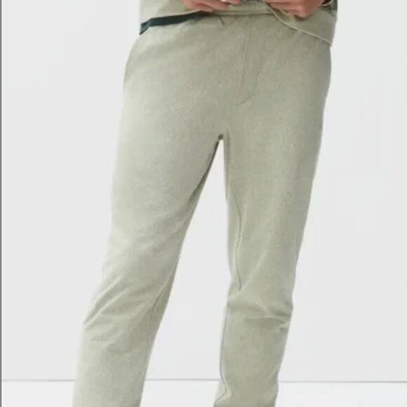 Everlane ReNew Air Pant in heathered green opal Mens jogger XS - Picture 2 of 5